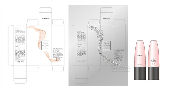 rokoko_粉底液包裝設計